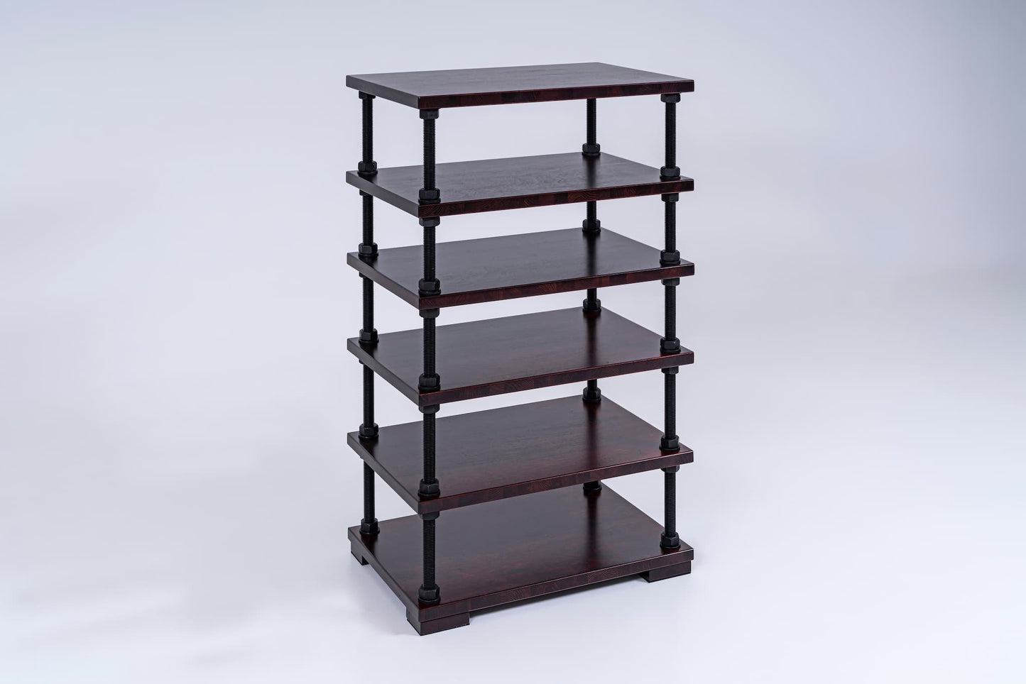 HiFi Audio Rack & Turntable Stand – Adjustable Record Player Stand, Heavy-Duty Stereo Cabinet