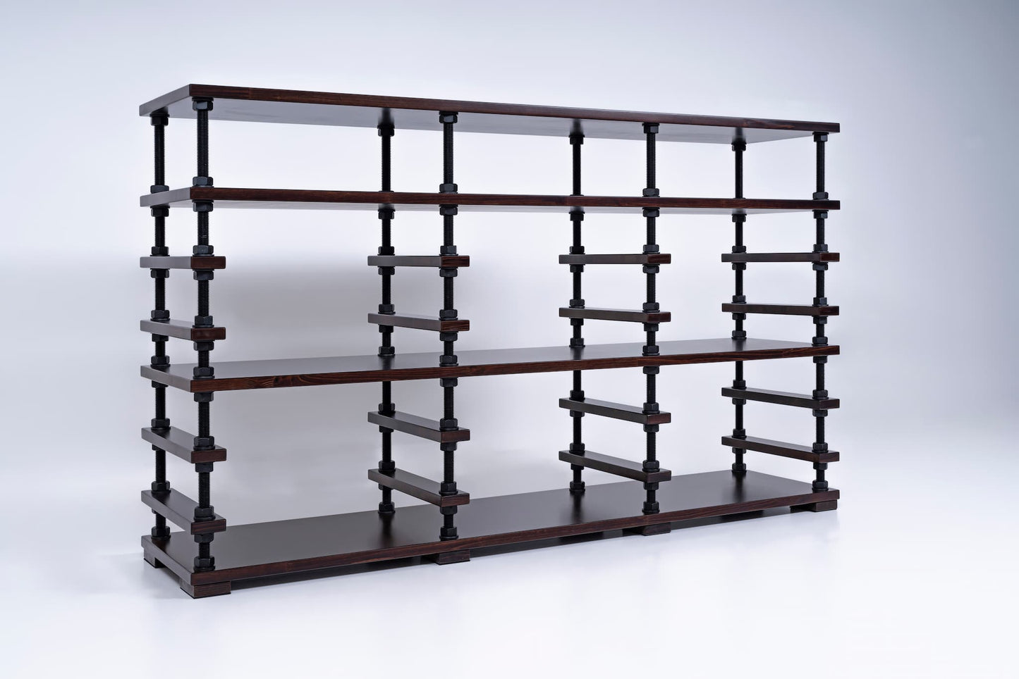 Custom Vinyl Record Storage Cabinet – LP Storage Shelf, Record Player Stand & Hi-Fi Audio Rack (Handmade Solid Wood & Steel)