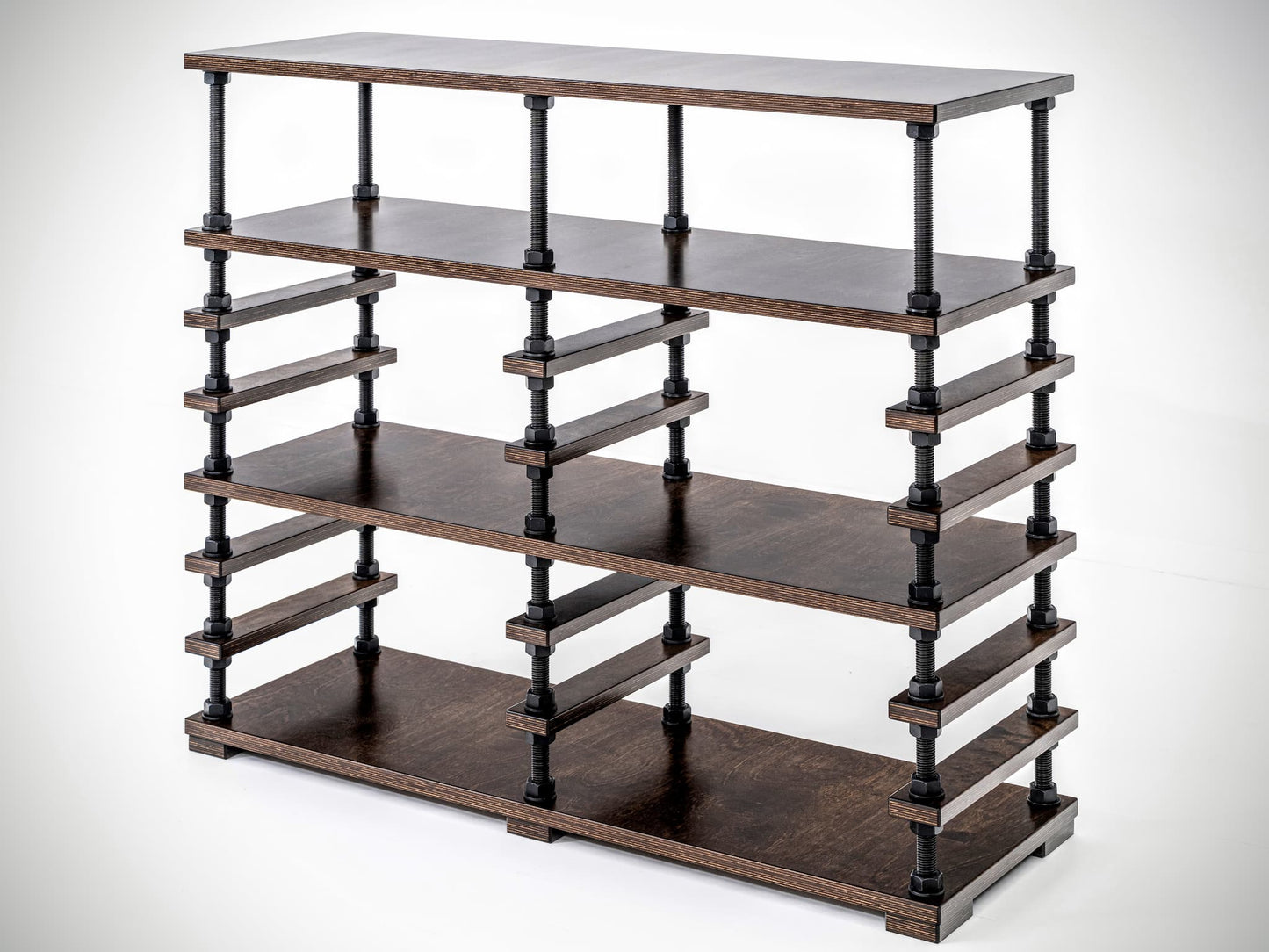 Vinyl Record Storage Cabinet & Turntable Stand – Hi-Fi Audio Rack for LPs and audio gear